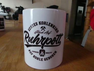 Tasse Ruhrpott "Echtes Kohlenkind"